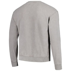 Carolina Panthers The Wild Collective Unisex Distressed Pullover Sweatshirt Gray