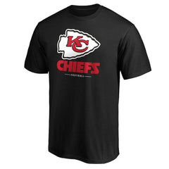 Kansas City Chiefs Team Lockup T-Shirt Black