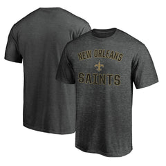 Fanatics New Orleans Saints Victory Arch T-Shirt Heather Charcoal