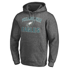 Philadelphia Eagles Victory Arch Pullover Hoodie Charcoal