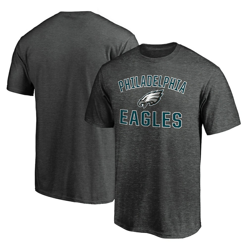 Fanatics Philadelphia Eagles Victory Arch T-Shirt Heather Charcoal