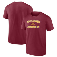 Fanatics Washington Commanders Victory Arch T-Shirt Burgundy