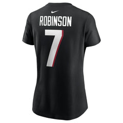 Nike Bijan Robinson Atlanta Falcons Women's Player Name & Number T-Shirt Black