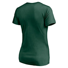 Green Bay Packers Women's Live For It V-Neck T-Shirt Green