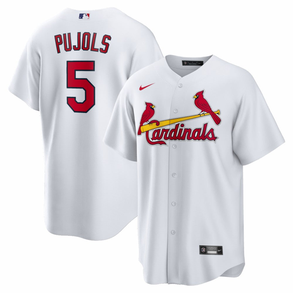 Albert Pujols St. Louis Cardinals Nike Home Retired Player Replica Jersey - White - Nike on Sale