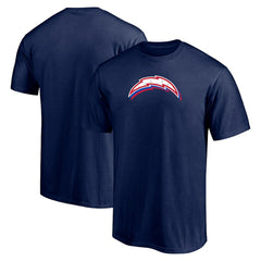 Los Angeles Chargers Red White and Team T-Shirt Navy