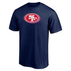 San Francisco 49ers Red White and Team T-Shirt Navy