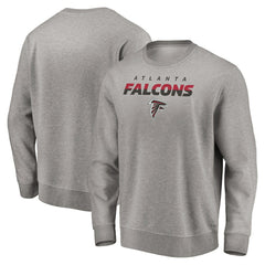Atlanta Falcons Elevate Play Pullover Sweatshirt Gray