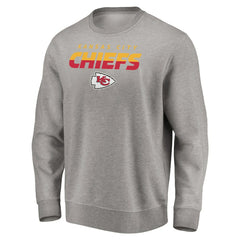 Kansas City Chiefs Elevate Play Pullover Sweatshirt Gray