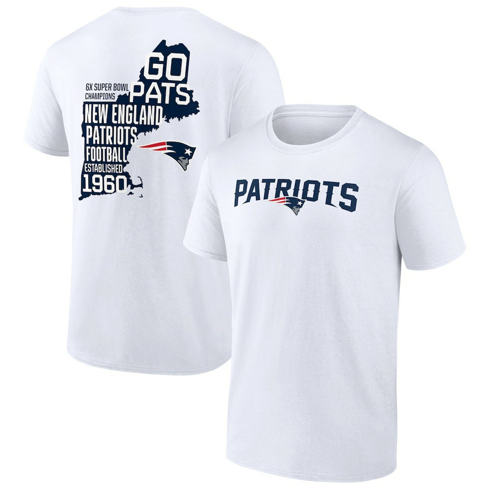 New England Patriots Hot Shot T-Shirt White