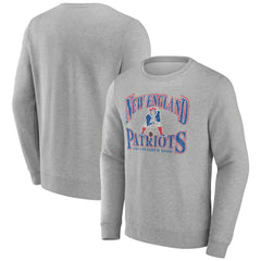 New England Patriots Playability Pullover Sweatshirt Gray