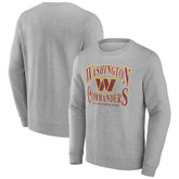 Washington Commanders Playability Pullover Sweatshirt Gray