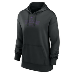 Colorado Rockies Nike Women's Authentic Collection Performance Pullover Hoodie - Black - Nike Sale
