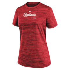 St. Louis Cardinals Nike Women's Authentic Collection Velocity Performance T-Shirt - Red - Nike Online