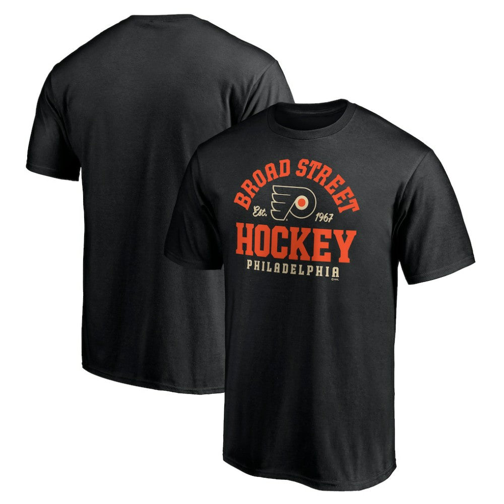 Philadelphia Flyers Hometown Collection Broad Street T-Shirt - Black - NHL 200131567