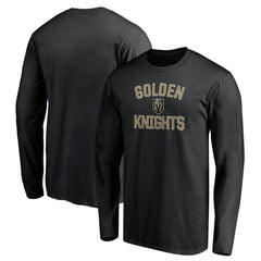 Vegas Golden Knights Victory Arch Long Sleeve T-Shirt - Black - NHL 200131625