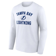 Tampa Bay Lightning Victory Arch Long Sleeve T-Shirt - White - NHL 200131650