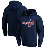 Washington Capitals Primary Logo Pullover Hoodie - Navy - NHL 200131980