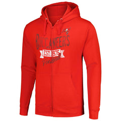 Tampa Bay Buccaneers Starter Domestic Post Season Full-Zip Hoodie Red