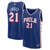 Joel Embiid Philadelphia 76ers Fast Break Replica Jersey Icon Edition Royal | Fanatics Near Me