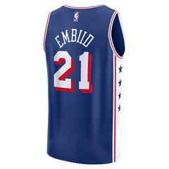 Joel Embiid Philadelphia 76ers Fast Break Replica Jersey Icon Edition Royal | Fanatics Near Me