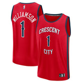 Zion Williamson New Orleans Pelicans Fast Break Replica Player Jersey Statement Edition Red | Fanatics online