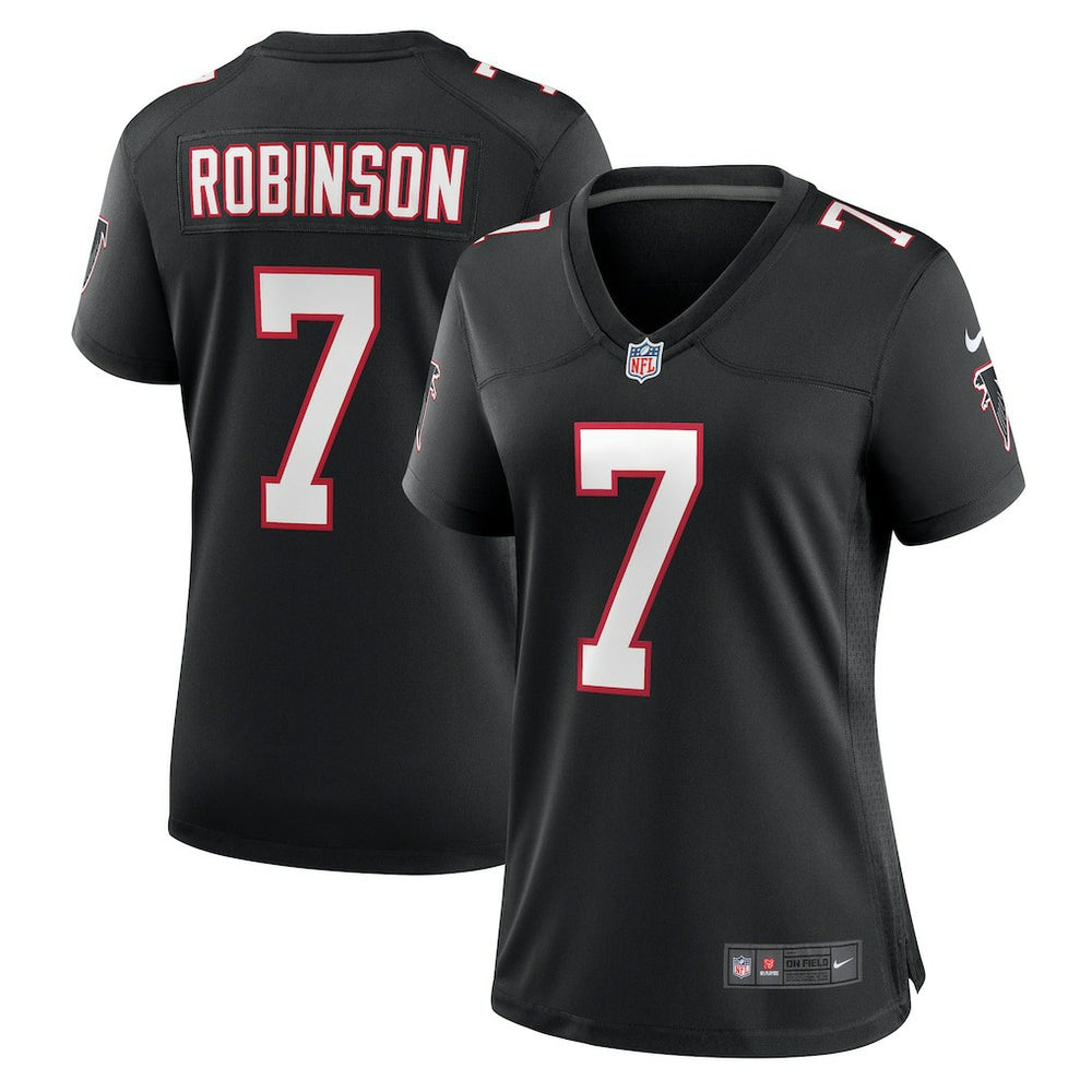 Nike Bijan Robinson Atlanta Falcons Women's Alternate Game Jersey Black