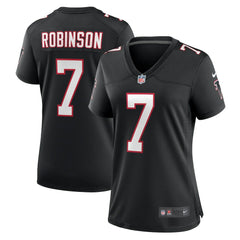 Nike Bijan Robinson Atlanta Falcons Women's Alternate Game Jersey Black