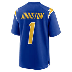 Nike Quentin Johnston Los Angeles Chargers Alternate Game Jersey Royal
