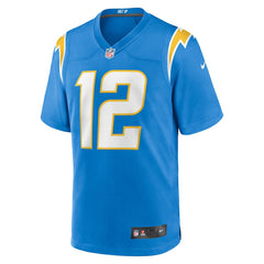 Nike Derius Davis Los Angeles Chargers Team Game Jersey Powder Blue