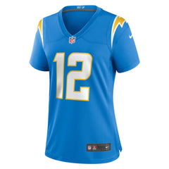 Nike Derius Davis Los Angeles Chargers Women's Team Game Jersey Powder Blue