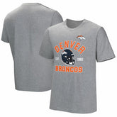 Denver Broncos Tackle Adaptive T-Shirt Gray