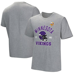 Minnesota Vikings Tackle Adaptive T-Shirt Gray