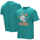 Miami Dolphins Field Goal Assisted T-Shirt Aqua