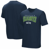 Seattle Seahawks Home Team Adaptive T-Shirt Navy