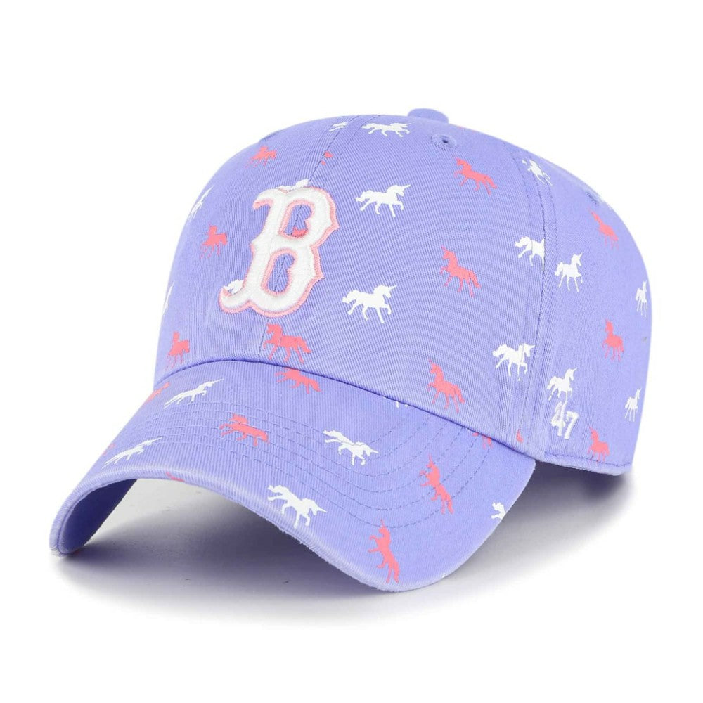 Boston Red Sox '47 Youth Unicorn Jamboree Adjustable Hat - Purple - 47 brand on Sale