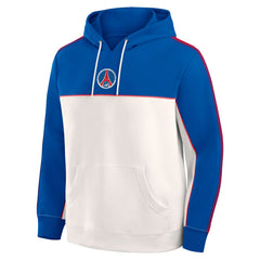 Paris Saint-Germain Retro Overhead Tri-Blend Hoodie Royal/White - Fanatics