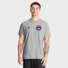Chicago Cubs Nike Cooperstown 2-Hit T-Shirt - Heather Gray - Nike Lifestyle