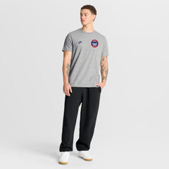 Chicago Cubs Nike Cooperstown 2-Hit T-Shirt - Heather Gray - Nike Lifestyle
