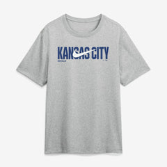 Kansas City Royals Nike Swoosh Legend Dri-FIT T-Shirt - Heather Gray - Nike Lifestyle