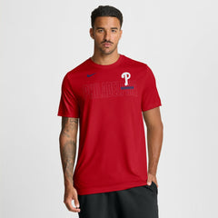 Philadelphia Phillies Nike Knockout Team Legend Dri-FIT T-Shirt - Red - Nike Lifestyle