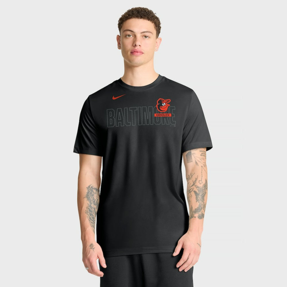 Baltimore Orioles Nike Knockout Team Legend Dri-FIT T-Shirt - Black - Nike Online