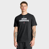Arizona Diamondbacks Nike Stacked Tri-Blend T-Shirt - Heather Black - Nike Sale