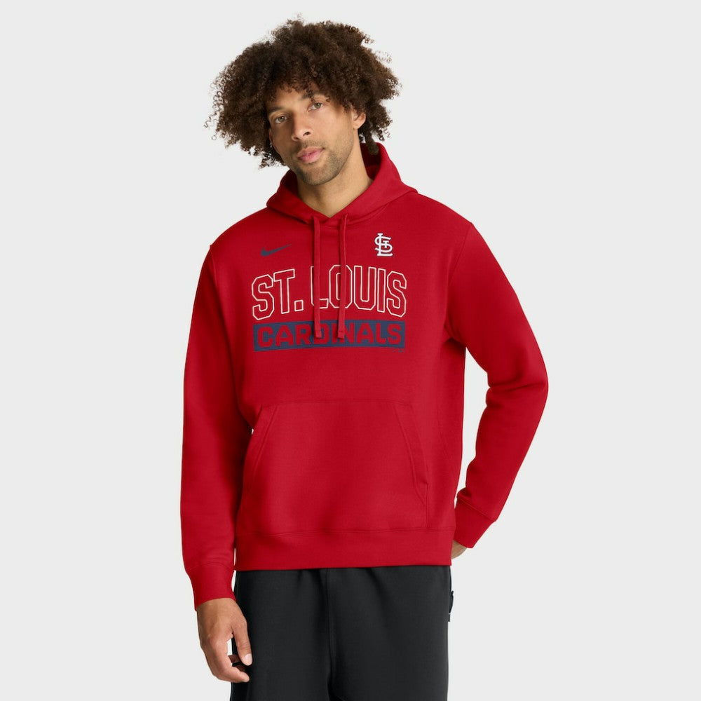 St. Louis Cardinals Nike Primetime Club Hoodie - Red - Nike Discount