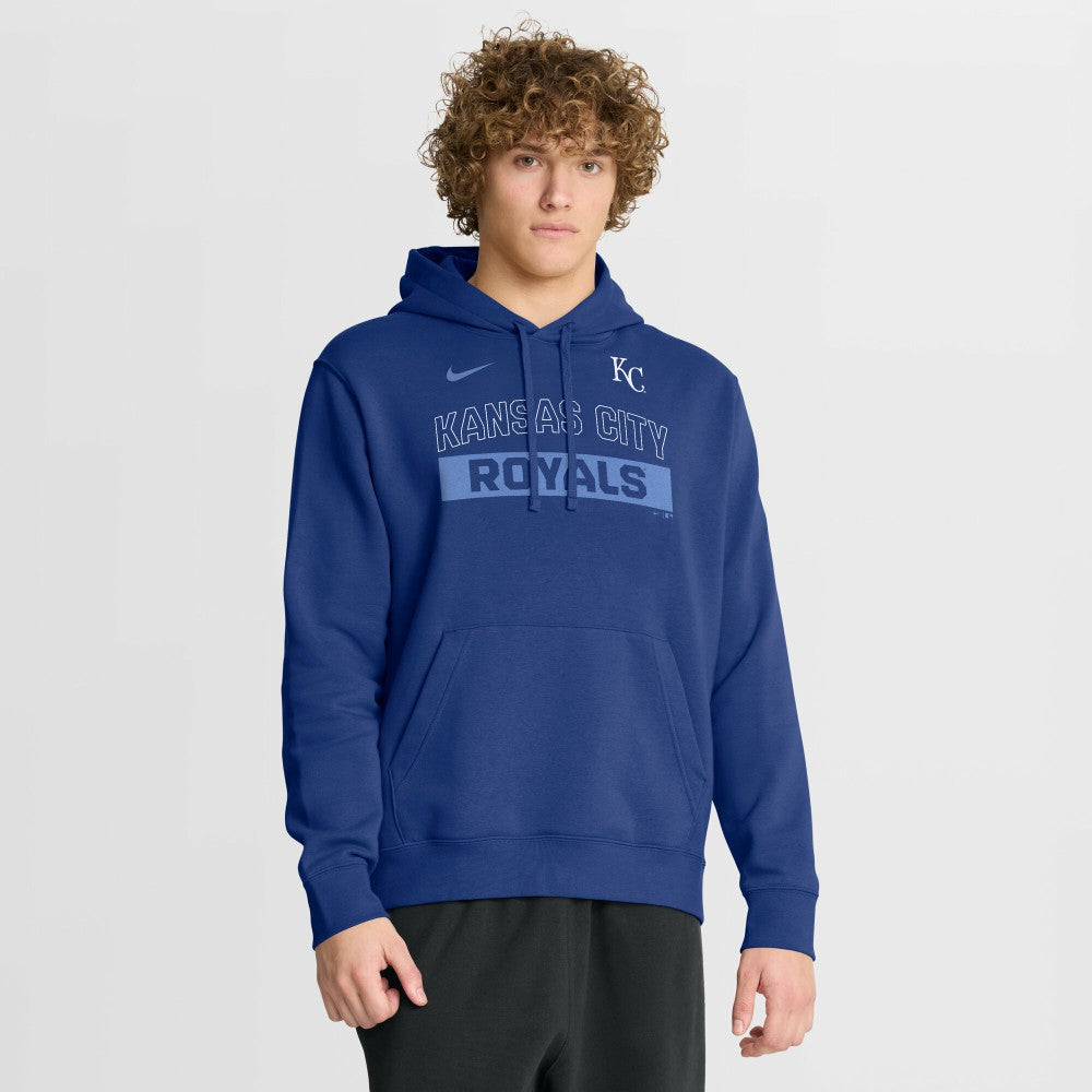 Kansas City Royals Nike Primetime Club Hoodie - Royal - Nike Discount