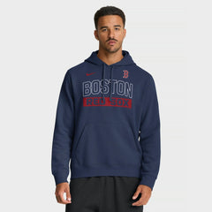 Boston Red Sox Nike Primetime Club Hoodie - Navy - Nike Discount