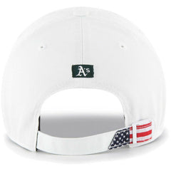 Athletics '47 Homeland Clean Up Adjustable Hat - White - 47 brand Lifestyle
