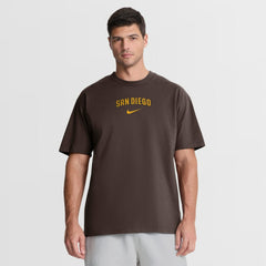 San Diego Padres Nike City Name Max 90 T-Shirt - Brown - Nike Online