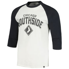 Chicago White Sox '47 City Connect Crescent Franklin Raglan 3/4-Sleeve T-Shirt - Cream - 47 brand on Sale