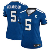 Nike Anthony Richardson Indianapolis Colts Women's Alternate Legend Player Performance Top Royal